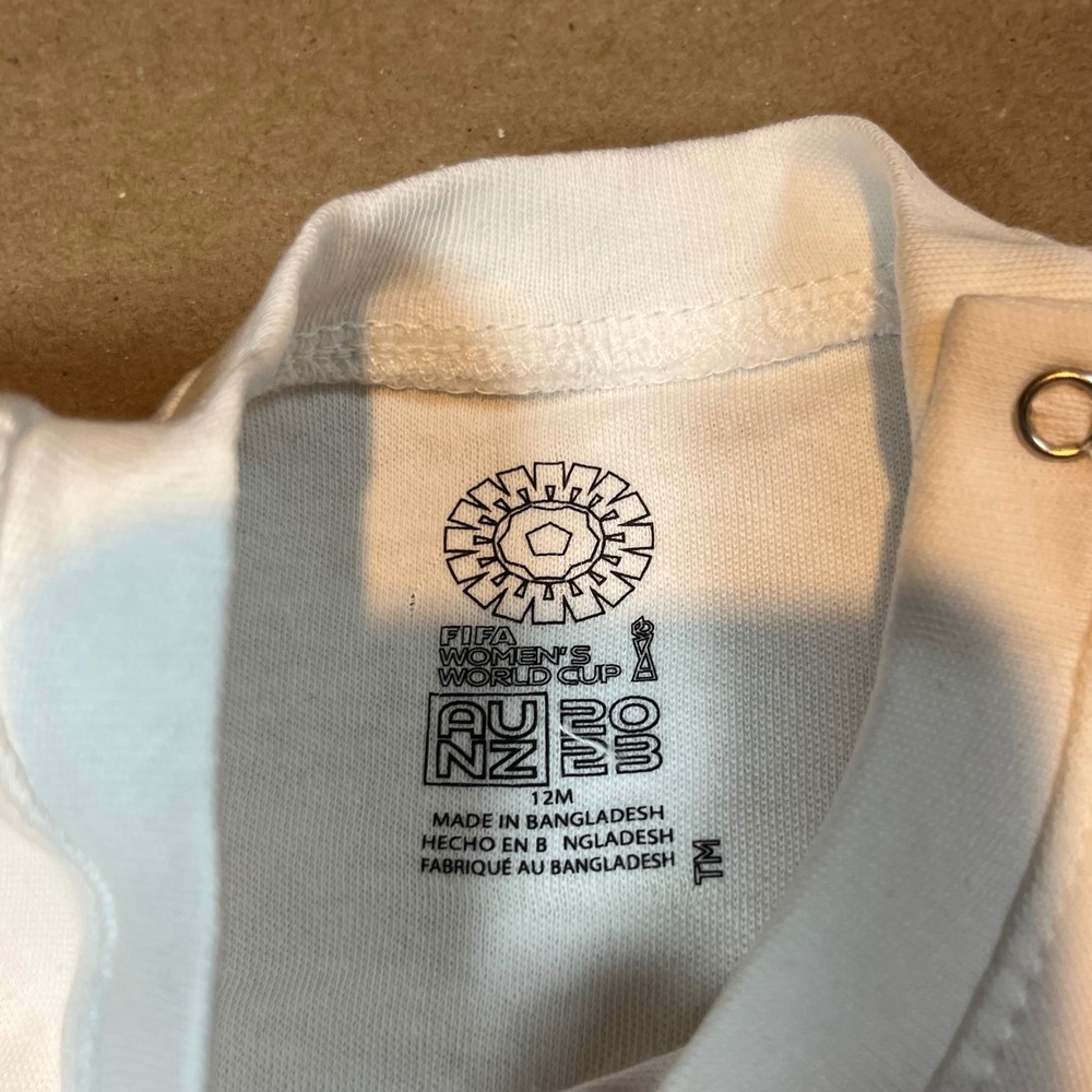 FIFA Womens World Cup 2023 Germany Infant 2-Piece T-Shirt and Shorts Set 12M NEW - Picture 6 of 9